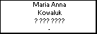 Maria Anna Kowaluk