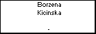 Borzena Kicinska