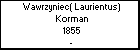Wawrzyniec( Laurientus) Korman