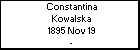 Constantina Kowalska