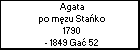 Agata po mzu Stako