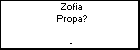 Zofia Propa?