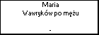 Maria Wawrykw po mu