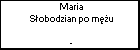 Maria Sobodzian po mu