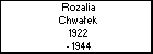 Rozalia Chwaek
